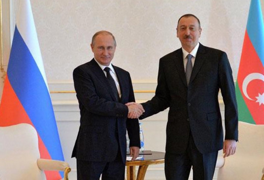 Russian President Vladimir Putin telephoned President Ilham Aliyev
