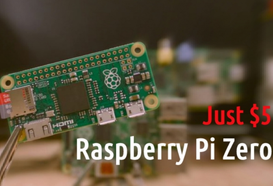 “Raspberry Pi” təşkilatı 5 ABŞ dolları məbləğində mikrokompyuter təqdim edib