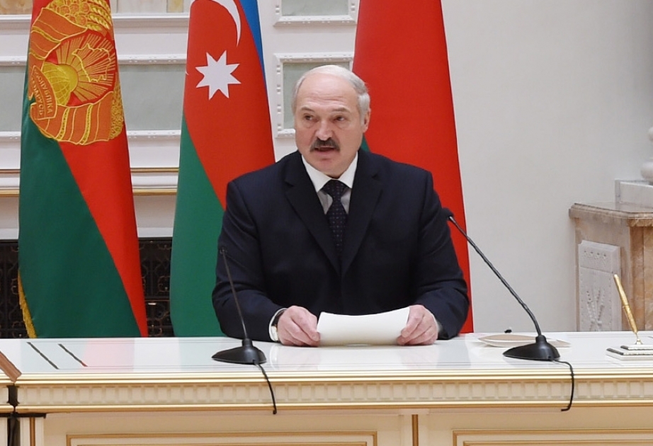 Aleksandr Lukaşenko: Minsk ilə Bakı arasında həll edilə bilməyən məsələ yoxdur