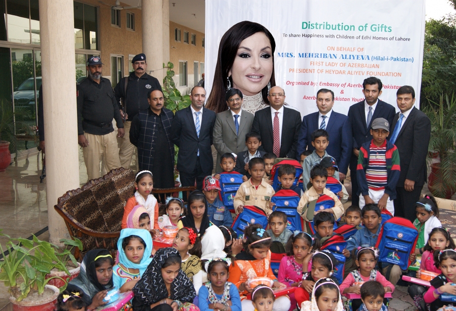 Auf Initiative der First Lady von Aserbaidschan ist eine weitere humanitäre Aktion in Pakistan durchgeführt