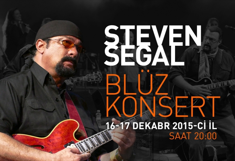 Стивен Сигал выступит с концертом в Баку ВИДЕО
