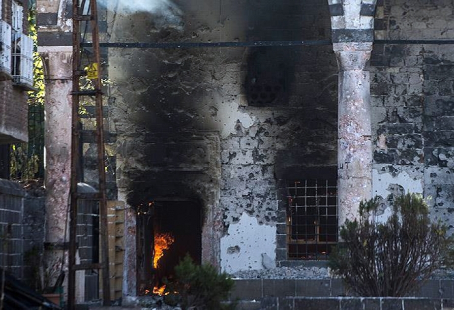 PKK burns oldest Ottoman era mosque in southeast Turkey