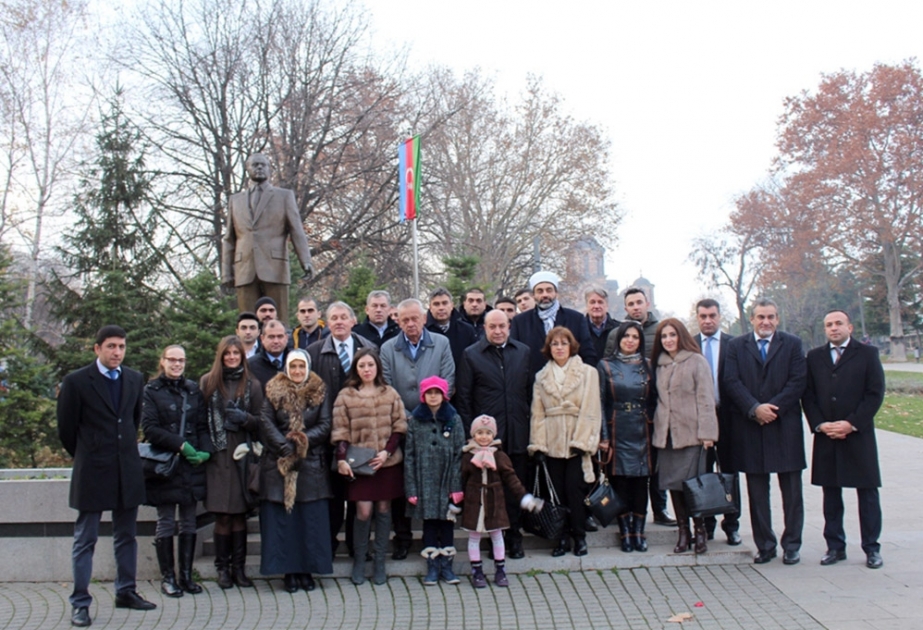 National leader Heydar Aliyev commemorated in Belgrade