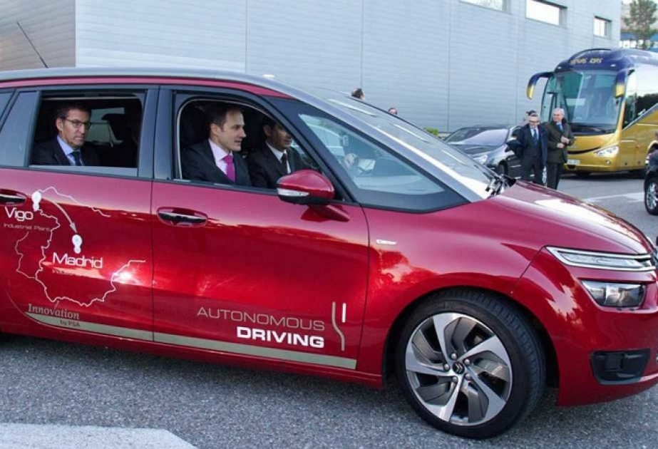 Driverless car takes to the road in first trip across Spain