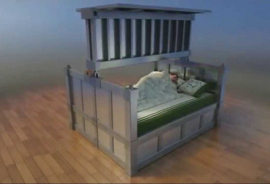Изобретена кровать, способная защитить от землетрясения