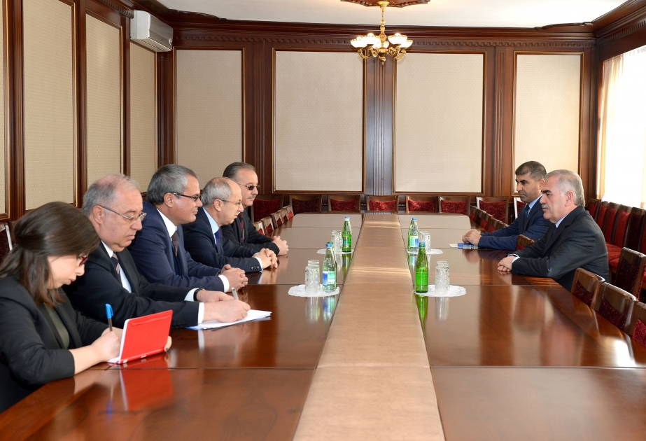 Chairman of Supreme Assembly of Nakhchivan meets Governors of Qars, Erdahan and Igdir