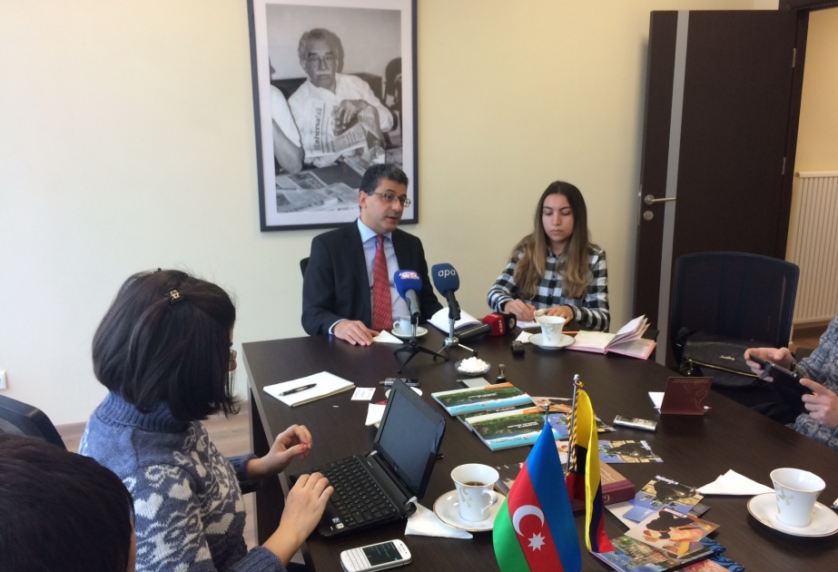 Colombian Charge d'Affaires hails opportunities for developing relations with Azerbaijan