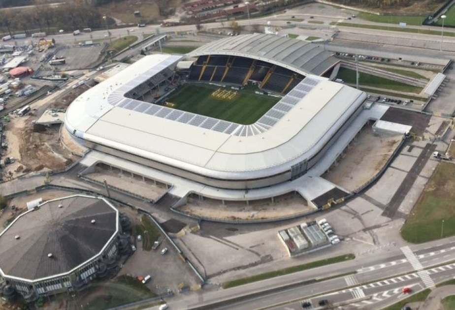 Udinese stadium complete, renamed Dacia Arena