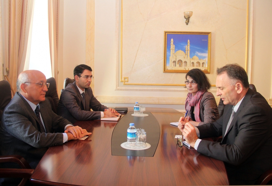 Chairman of State Committee for Work with Religious Organizations meets Israeli Ambassador