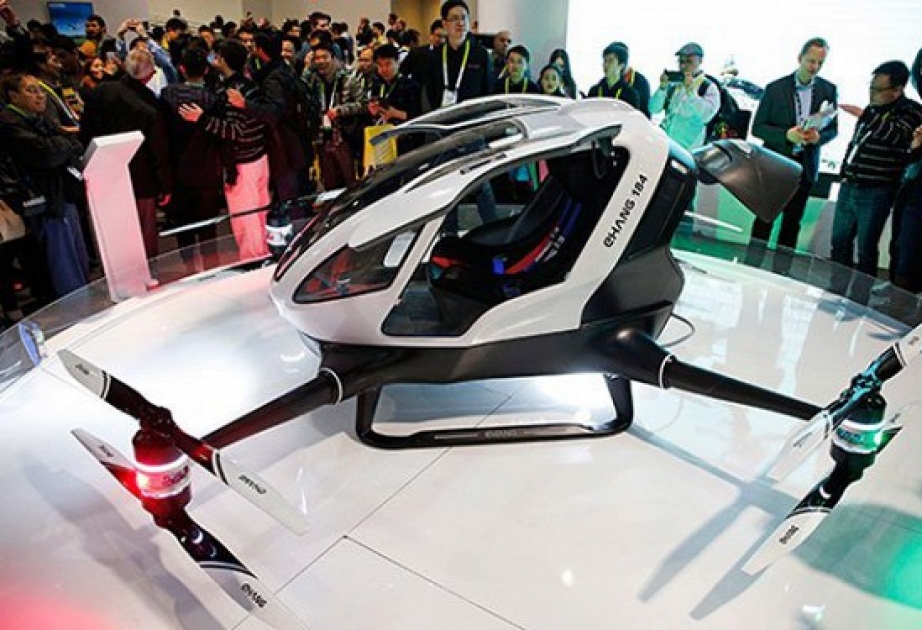 В Китае изобрели летающий мотоцикл