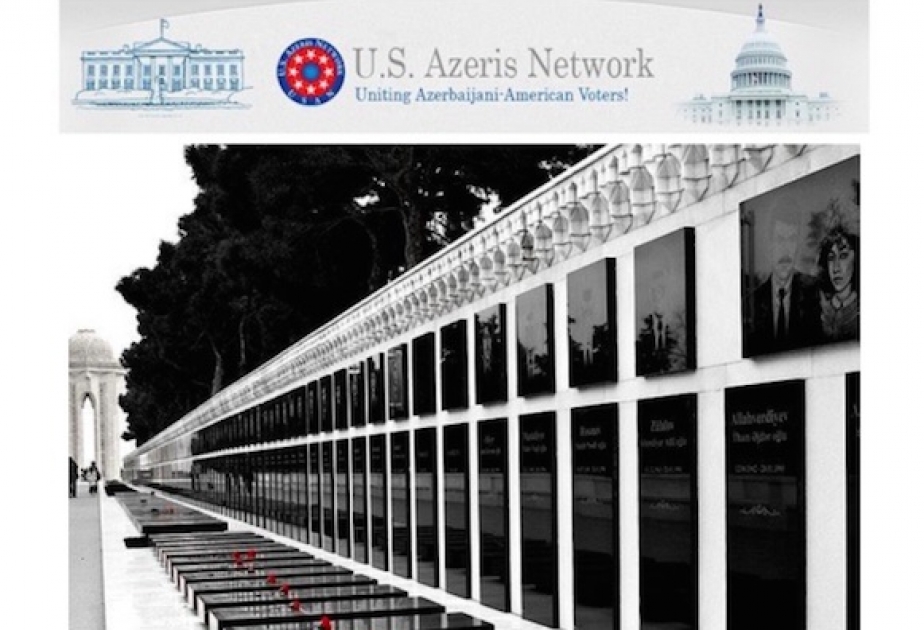 Сеть азербайджанцев США проводит кампанию в связи с 26-й годовщиной Черного Января