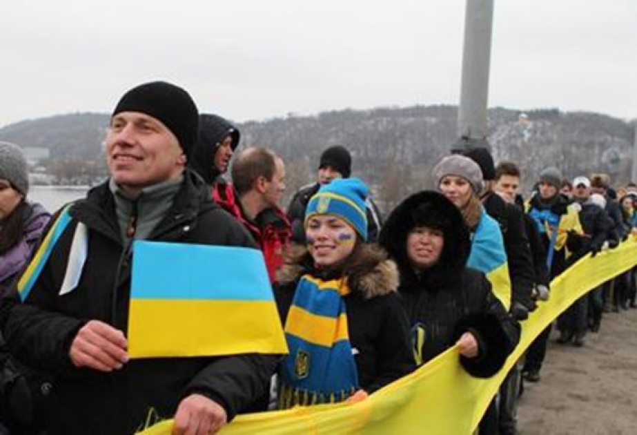 «Живая цепь» соборности Украины