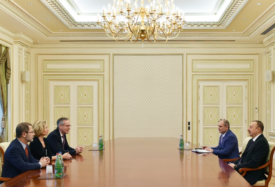 President Ilham Aliyev received heads of German and Bulgarian statistical bodies VIDEO