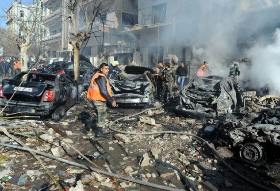 76 قتلى جراء سلسلة من انفجارات في دمشق