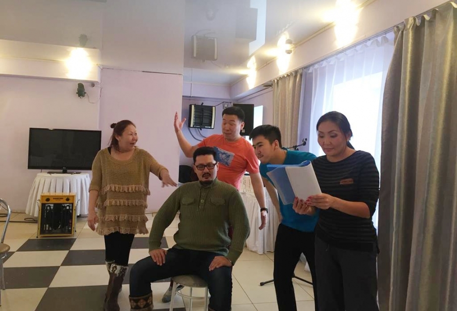 В якутском театре идут репетиции оперетты «Аршин мал алан»