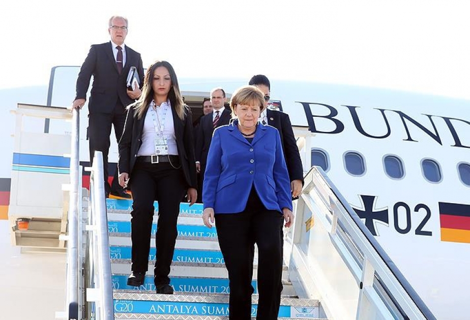德国总理对土耳其进行访问