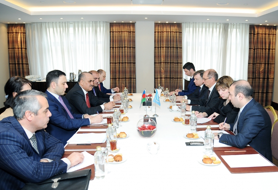 Состоялась встреча главы Минтруда Азербайджана с представителем МОТ