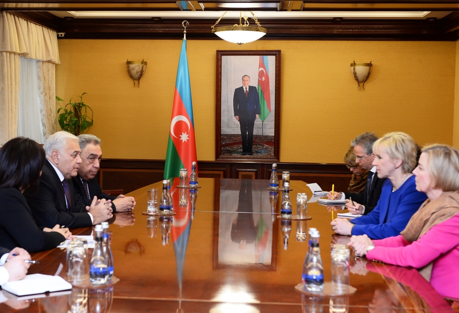 La diplomatie parlementaire joue un rôle clé pour le développement des relations azerbaïdjano-suédoises