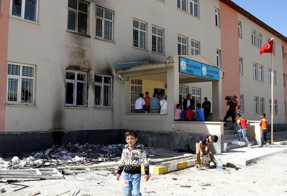 تضرر 400 مبنى مدرسي من الإرهاب في تركيا