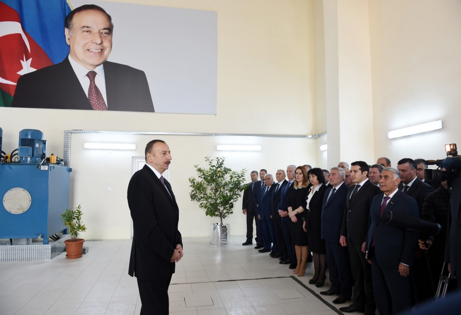 Президент Ильхам Алиев: Азербайджан является пространством стабильности, страной развития