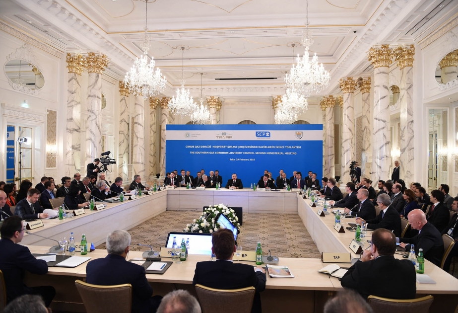 La 2e réunion du Conseil consultatif sur le corridor gazier Sud débute à Bakou VIDEO