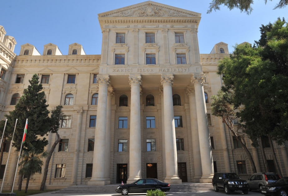 Azerbaijan`s Foreign Ministry: Under U.S. laws, only federal government has the authority to recognize any organization