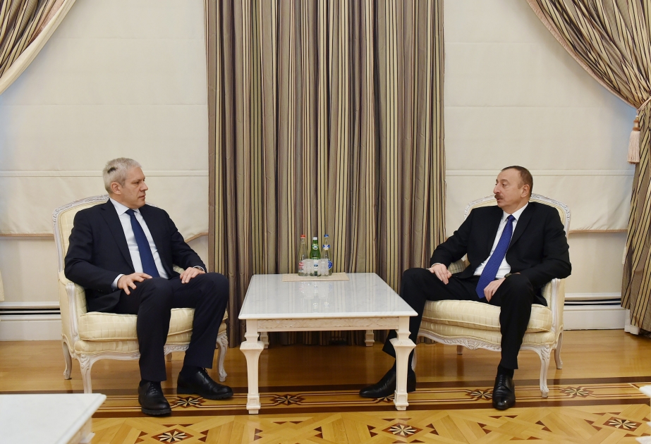 Entretien du président Ilham Aliyev avec Boris Tadic VIDEO
