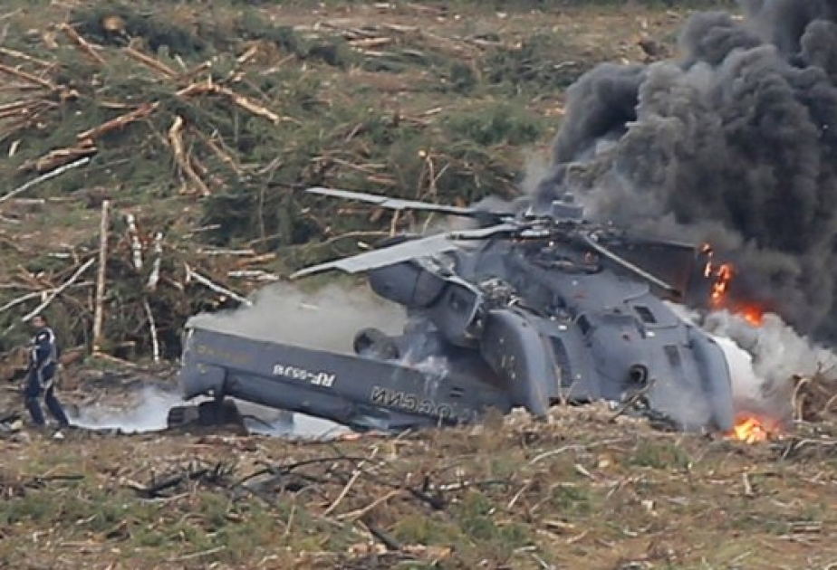 İndoneziyada hərbi helikopterin qəzaya uğraması nəticəsində 13 nəfər həlak olub