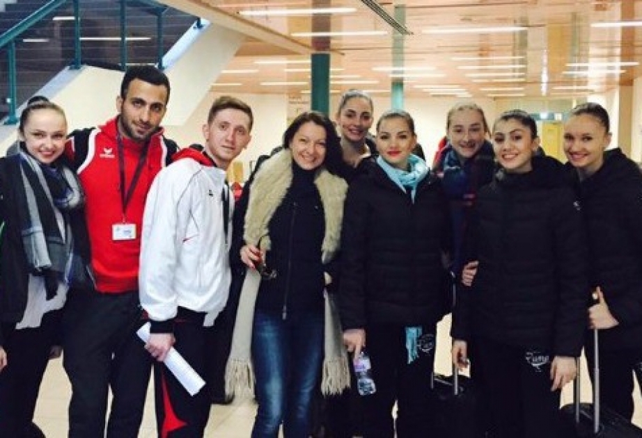 Азербайджанские гимнастки выступили во французском Гран-при