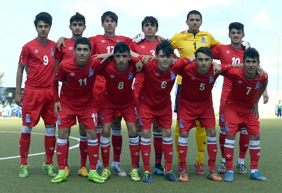 Aserbaidschanische U 16 Fußball-Nationalmannschaft trifft auf Malta