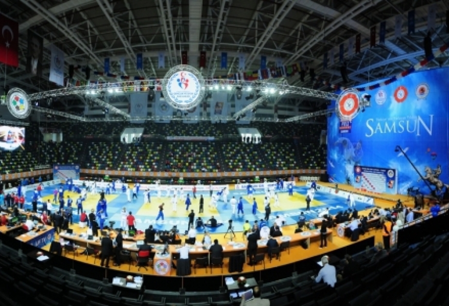 阿塞拜疆13名柔道选手参加萨姆松大奖赛