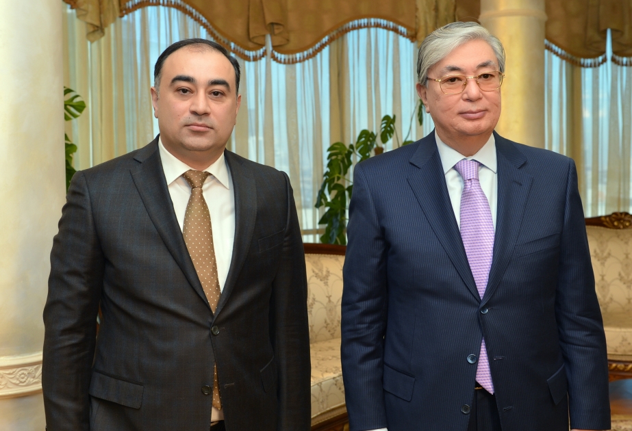 رئيس مجلس الشيوخ الكازاخستاني يزور أذربيجان