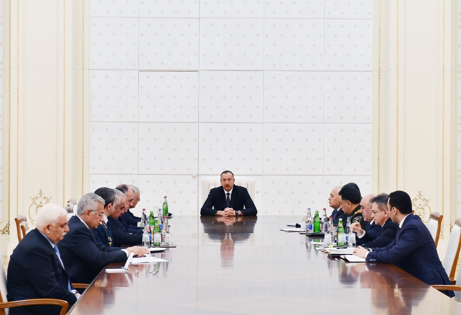 Security Council under the President of Azerbaijan convened a meeting