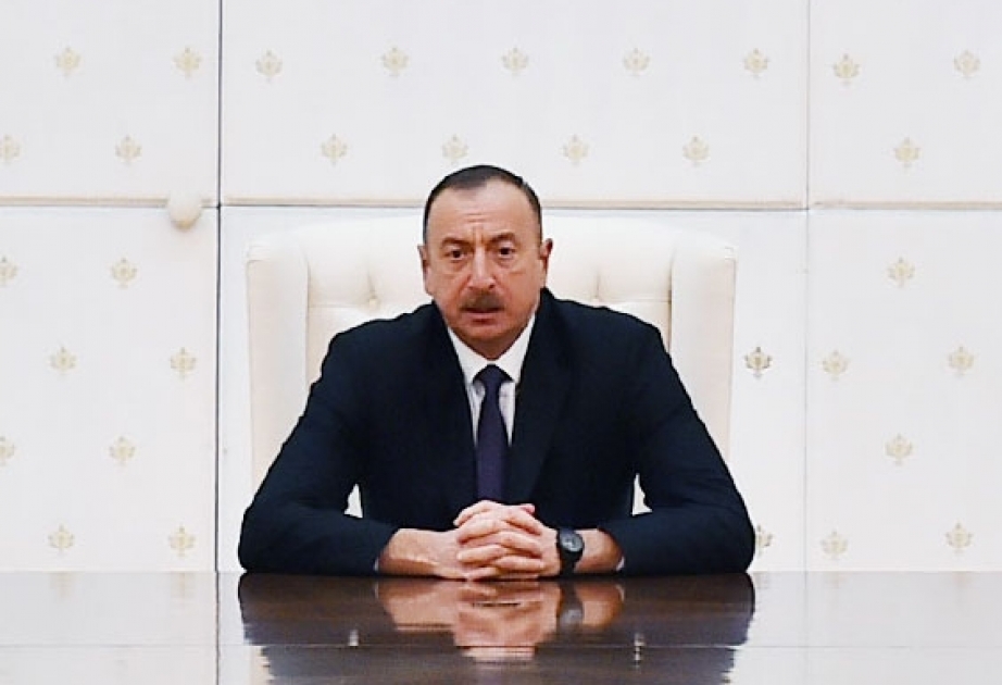 President Ilham Aliyev: Main goal of Armenia is to preserve the status quo
