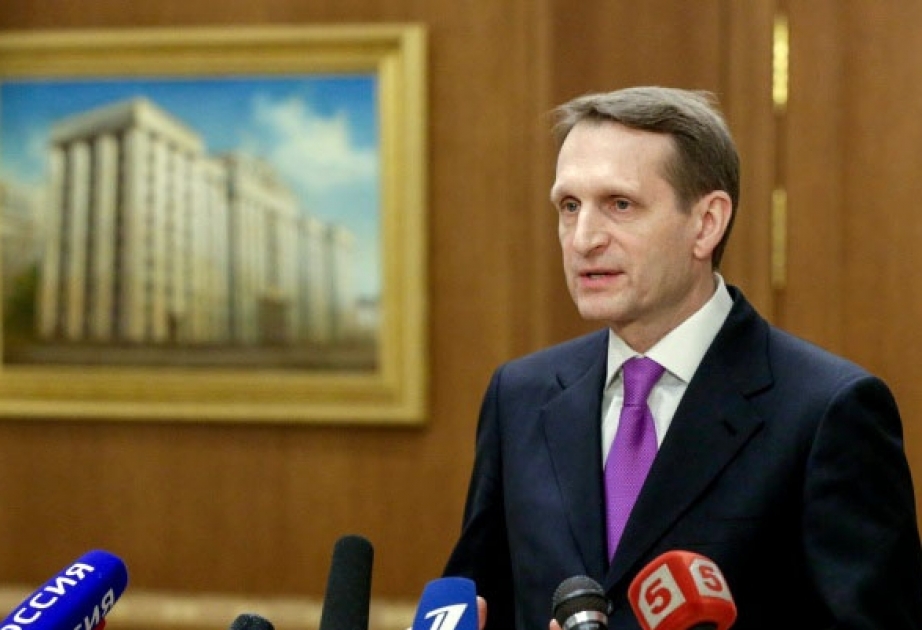 С.Нарышкин: Россия больше всех заинтересована в восстановлении мира на Южном Кавказе