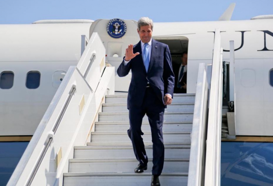 US-Außenminister John Kerry in Bagdad eingetroffen