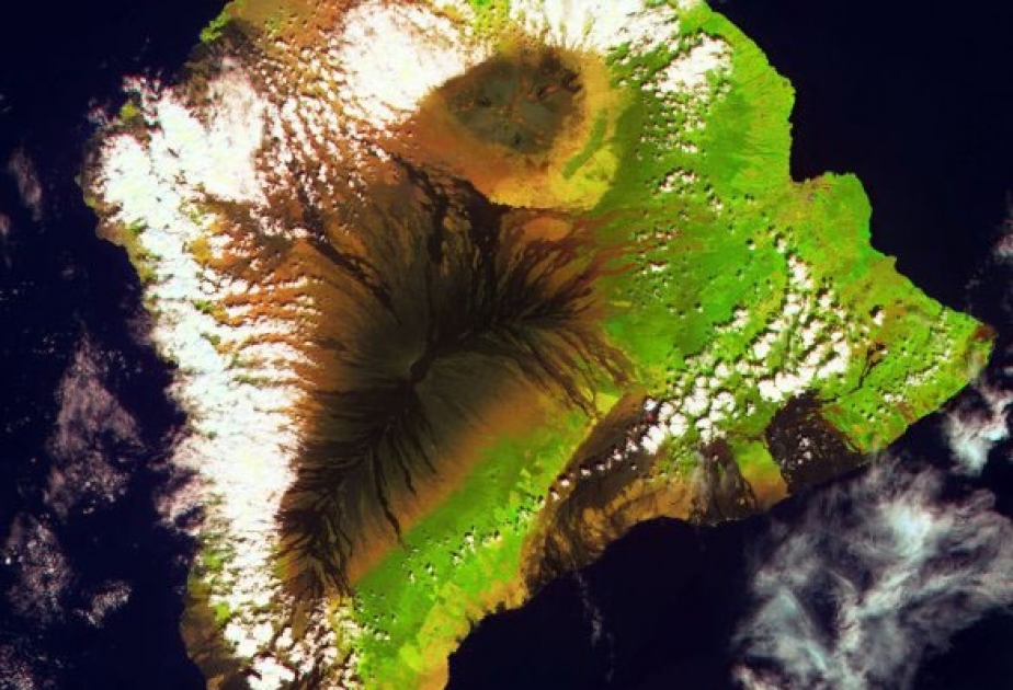 Satellitenbild: Einer der größten aktiven Vulkane der Erde