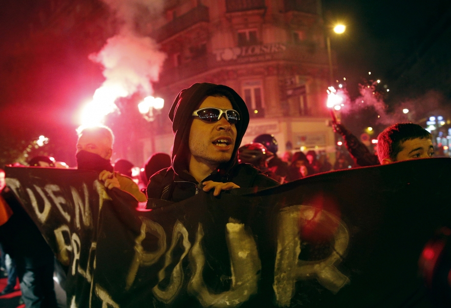 “Up all Night” protest once more ends in violence in Paris