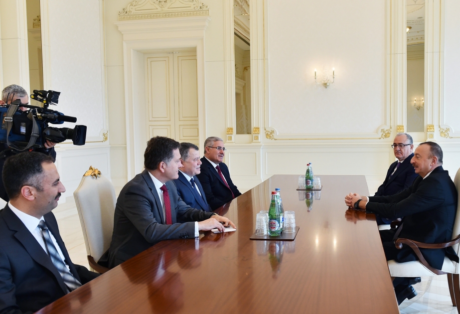 President Ilham Aliyev received delegation led by chairman of Turkey's Supreme Court of Appeal VIDEO