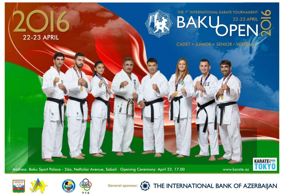 Состоится 7-й международный турнир по карате «Baku Open»
