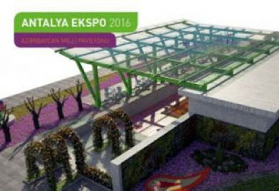Kənd təsərrüfatı naziri EXPO 2016 Antalya Beynəlxalq Bağçılıq Sərgisində iştirak edir