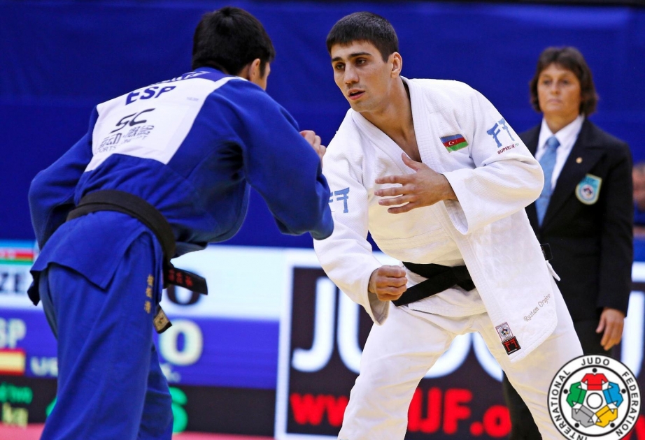 Azerbaijani judo fighter reaches semifinal of European Championships