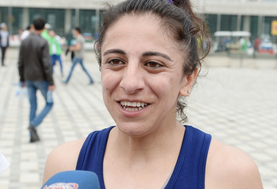 Победительница марафона: «Я очень рада, что преодолела расстояние в 21 километр за 1 час 44 минуты»