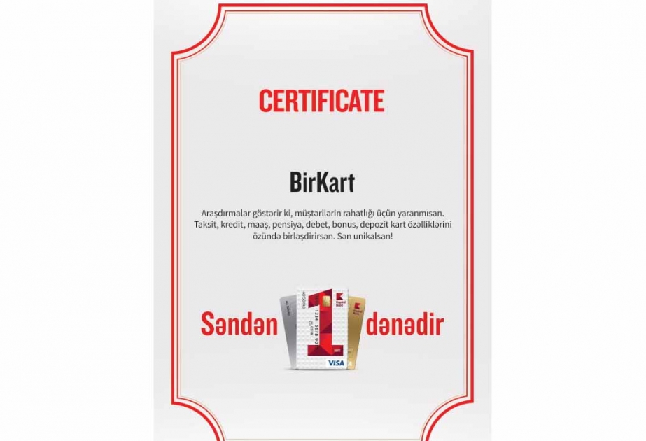 Kapital Bank презентовал новый продукт - BirKart
