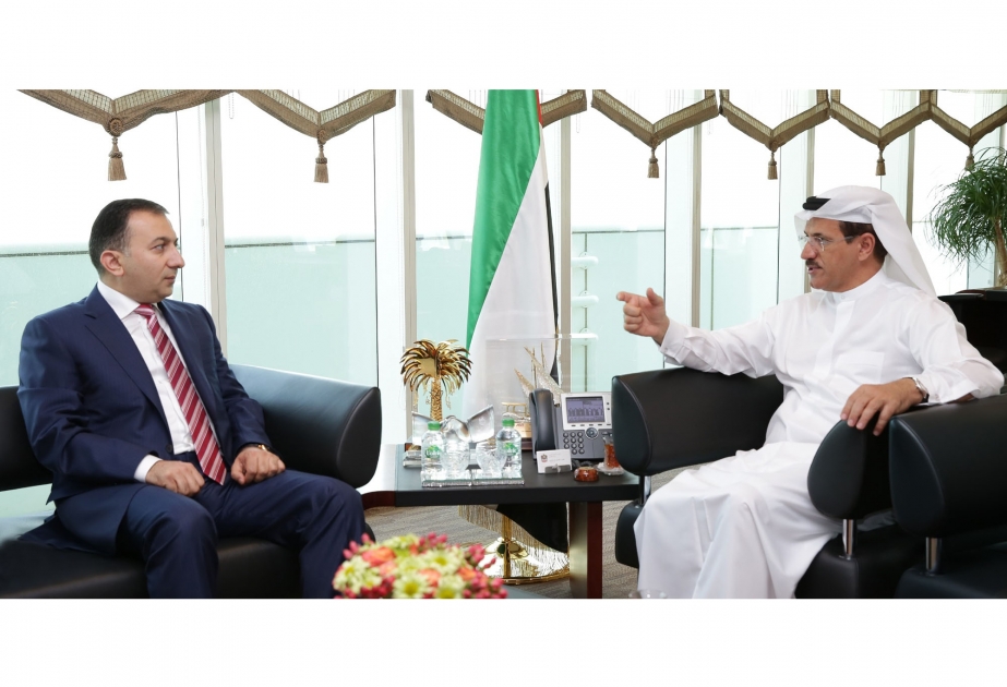 Azerbaijan`s Ambassador meets UAE`s Minister of Economy