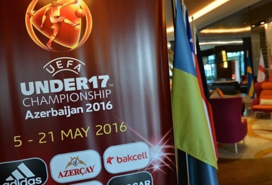انطلاق بطولة كأس أوروبا لكرة القدم تحت 17 سنة في أذربيجان