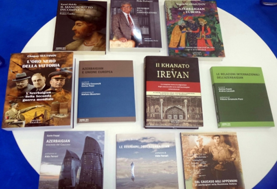 Books about Azerbaijan presented at Turin Book Fair