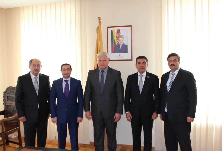 В Клайпеде обсуждены вопросы расширения межрегиональных связей с Азербайджаном