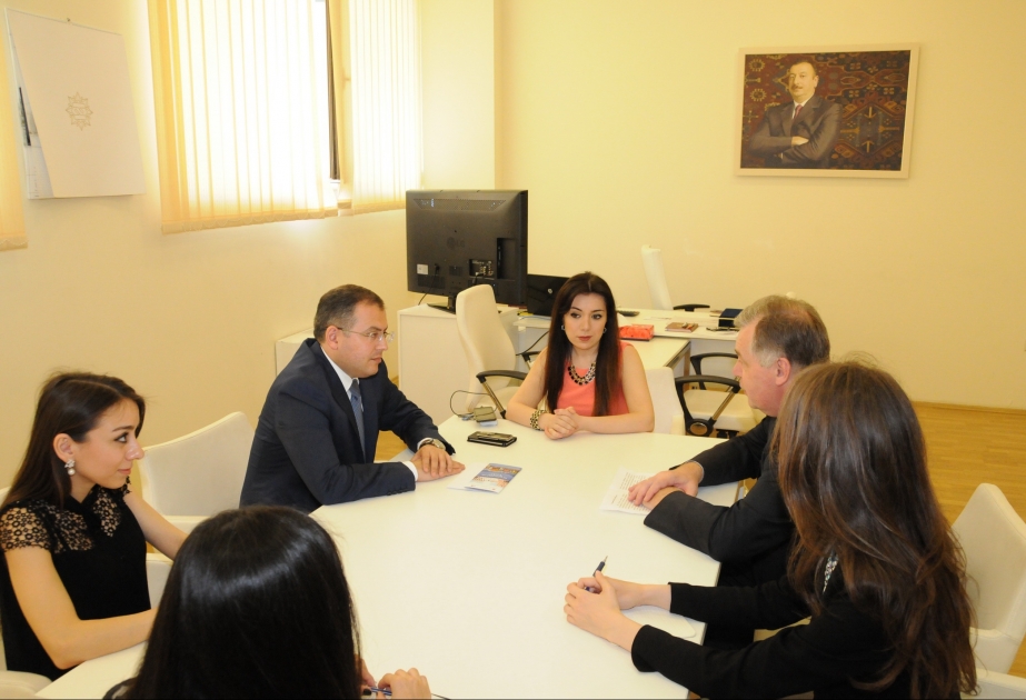 В Управлении культуры и туризма города Баку состоялась встреча с делегацией проекта «Петербургские встречи в Баку»