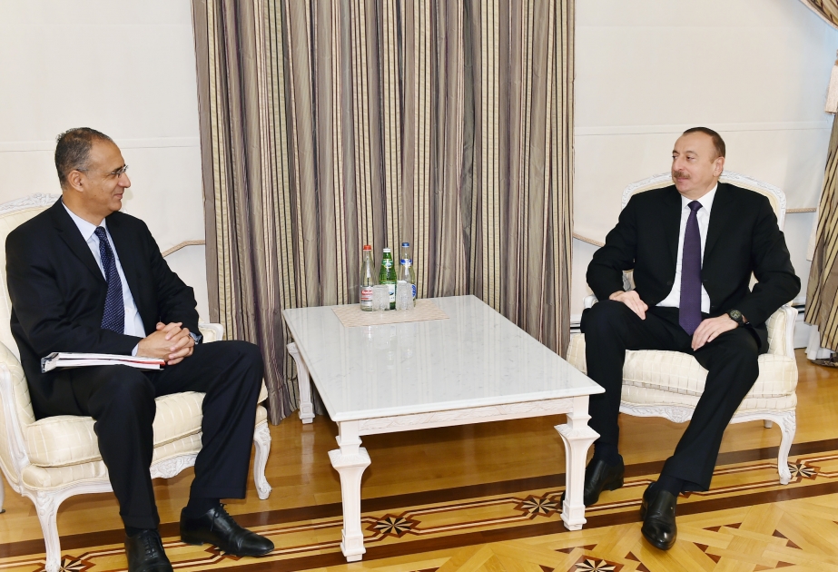 Präsident Ilham Aliyev empfängt Leiter der IWF-Mission für Aserbaidschan VIDEO